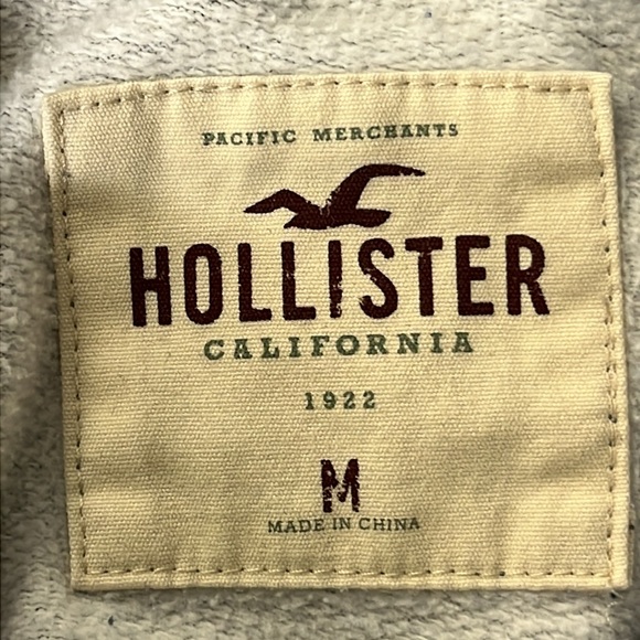 Hollister Blue Hooded Hoodies & Sweatshirts Men’s Regular Size M - Picture 7 of 7